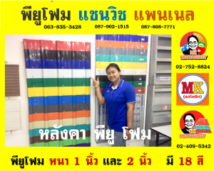 หลังคาพียู โฟม (PU Foam Roof)