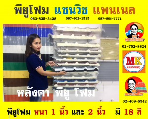 หลังคา พียู โฟม (PU Foam Roof) อำเภอสองพี่น้อง