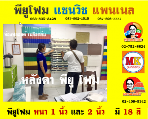 หลังคาพียู โฟม (PU Foam Roof)