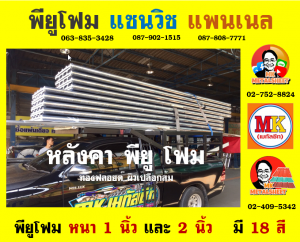 หลังคาพียู โฟม(PU Foam Roof)