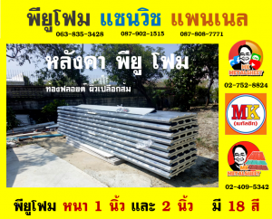 หลังคาพียู โฟม (PU Foam Roof)