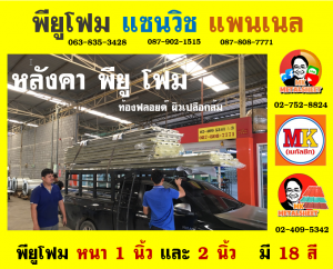 หลังคาพียู โฟม(PU Foam Roof)