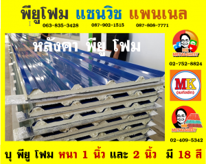 หลังคาพียู โฟม (PU Foam Roof)