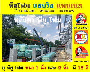 หลังคาพียู โฟม (PU Foam Roof)