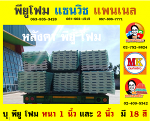 หลังคาพียู โฟม (PU Foam Roof)