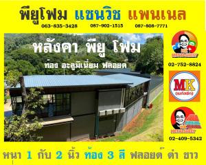 หลังคาพียู โฟม (PU Foam Roof)