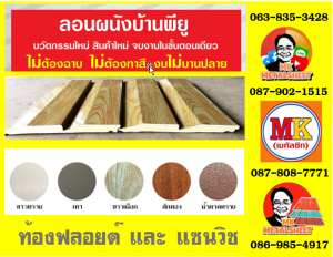 ลอนผนังบ้าน พียู โฟม (House Wall Panel PU Foam) อำเภออู่ทอง