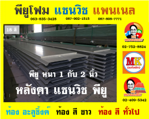 หลังคา แซนวิช พียู โฟม (Sandwiches PU Foam Roof) อำเภอสองพี่น้อง